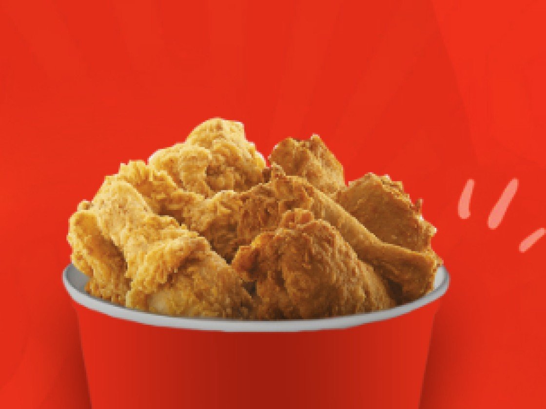 Broasted Club bucket chicken